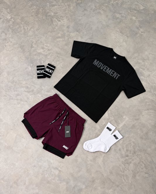 PACK ATLETA PERFORMANCE BLACK CHERRY