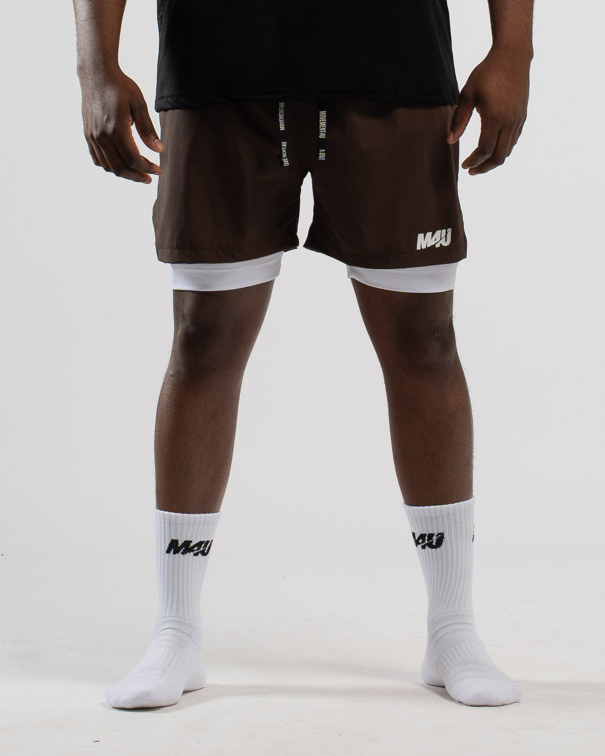 SHORTS 2 EN 1 COFFEE