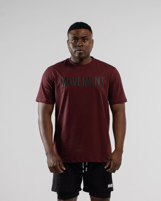 CAMISETA OVERSIZE PERFORMANCE FLEX CHERRY
