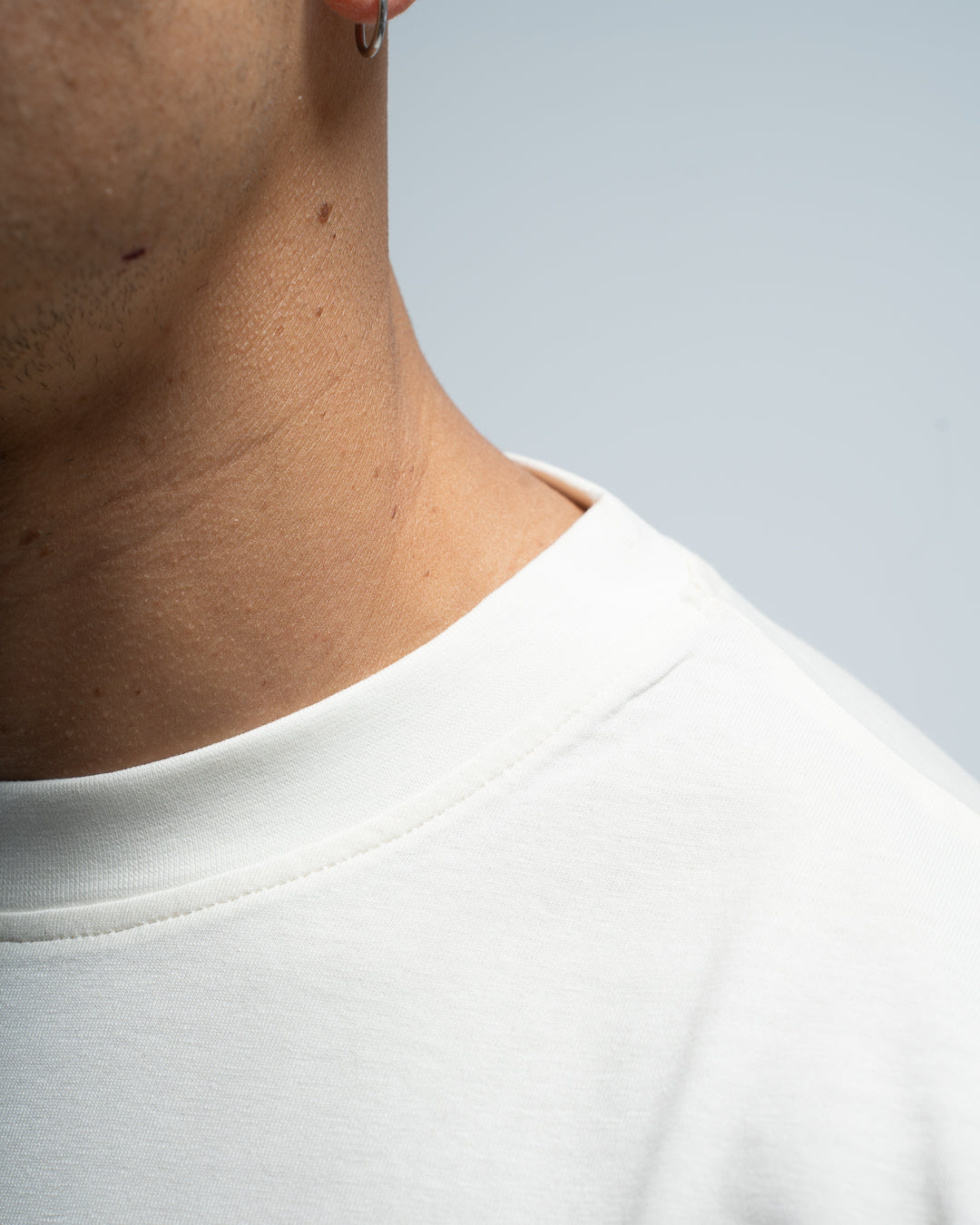 OVERSIZE TRAINING WORK IN SILENCE LET RESULTS NAVY CREAM