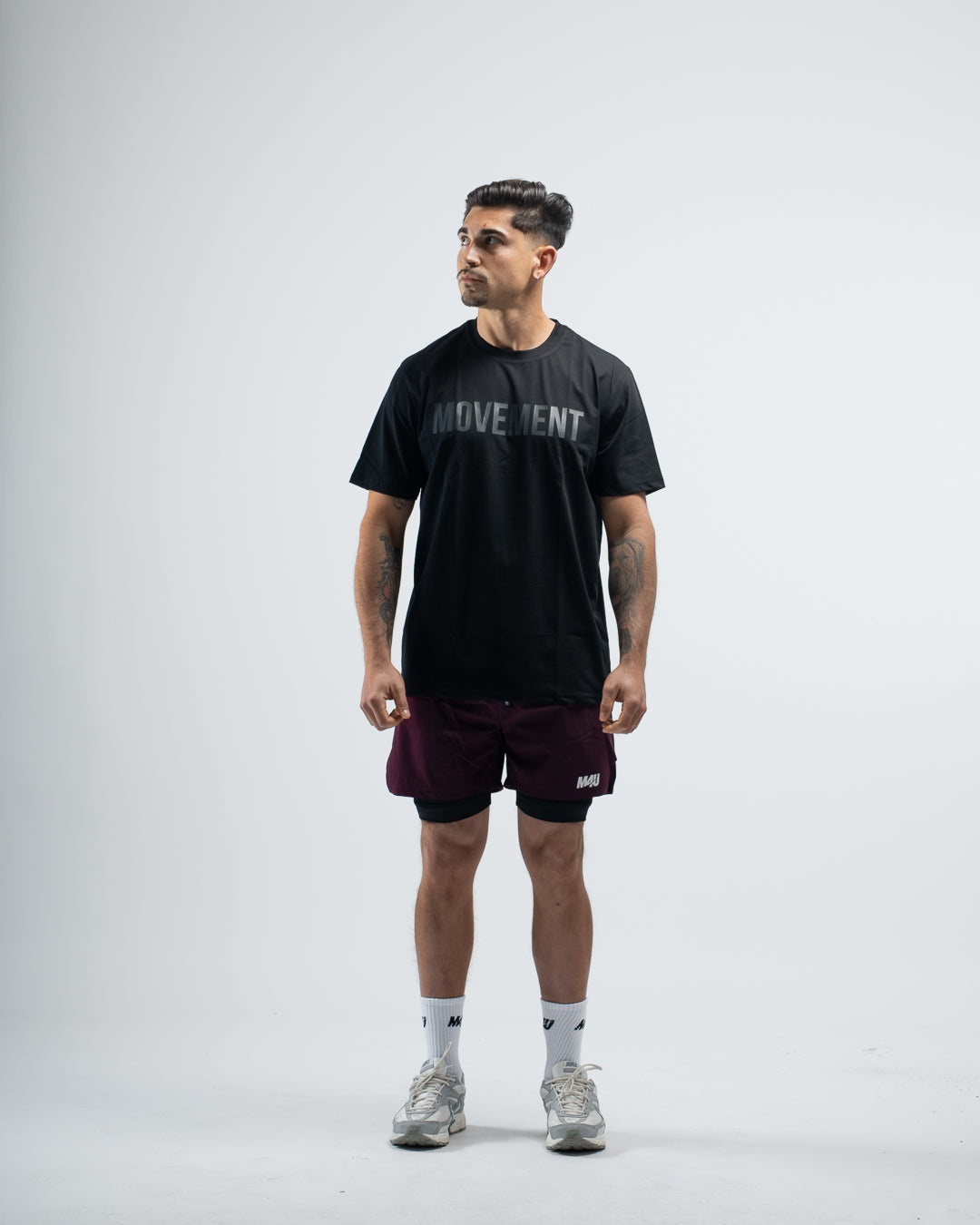 CAMISETA OVERSIZE PERFORMANCE FLEX BLACK