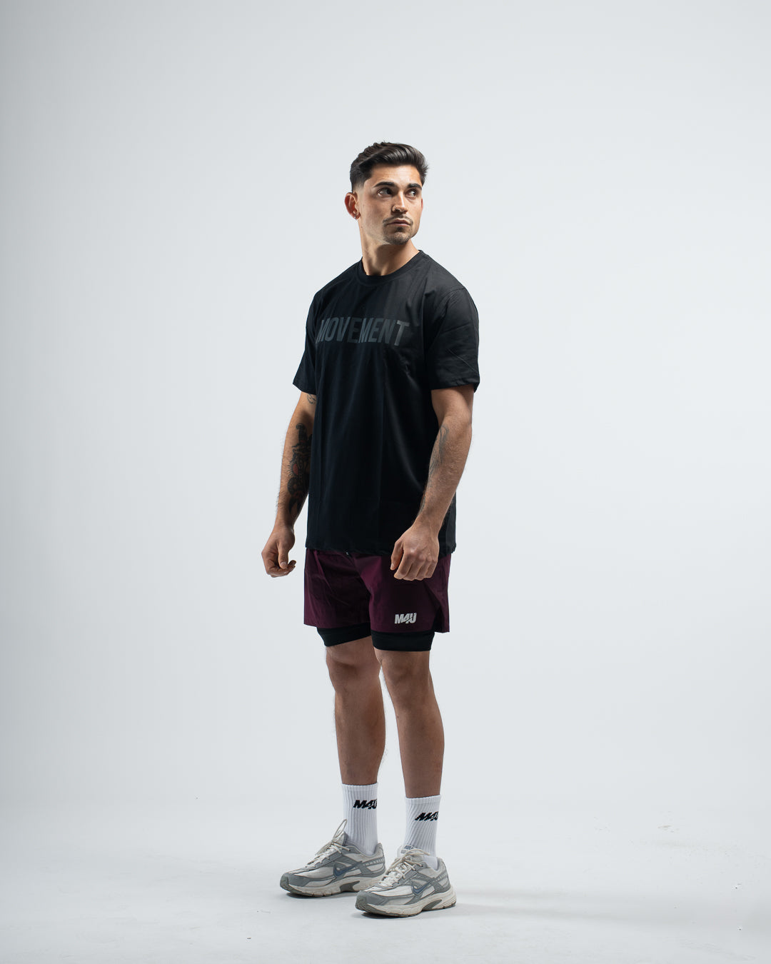 CAMISETA OVERSIZE PERFORMANCE FLEX BLACK