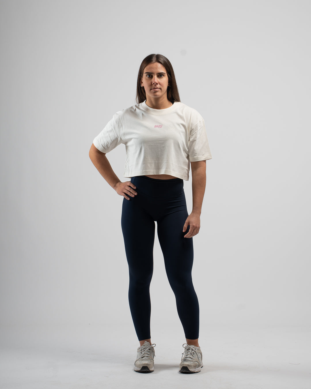 CROP TOP OVERSIZE TRAINING CREAM PINK