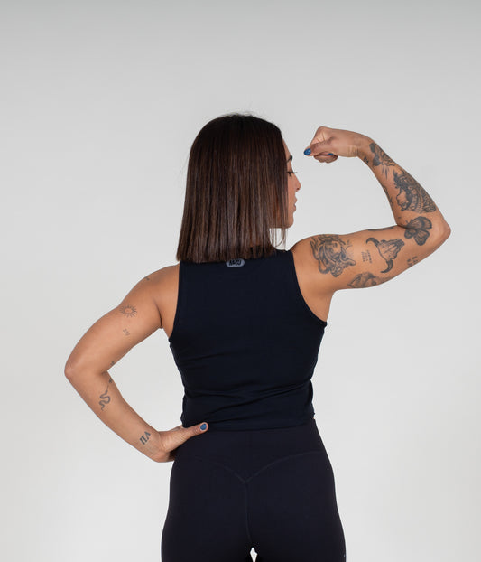TANK TOP MOVEMENT BLACK | WOMEN