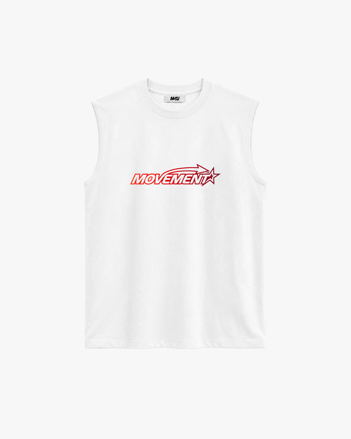 TANK TOP TRAINING STAR WHITE