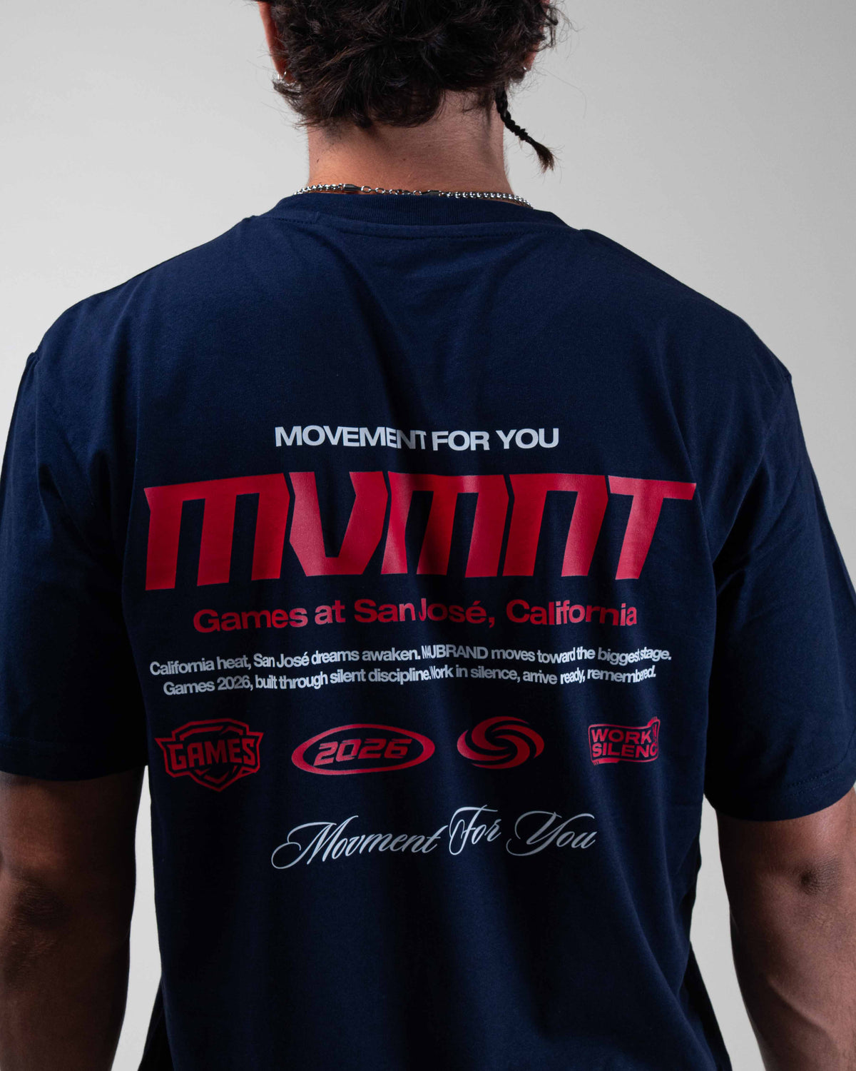 CAMISETA OVERSIZE GAMES EDITION NAVY BLUE