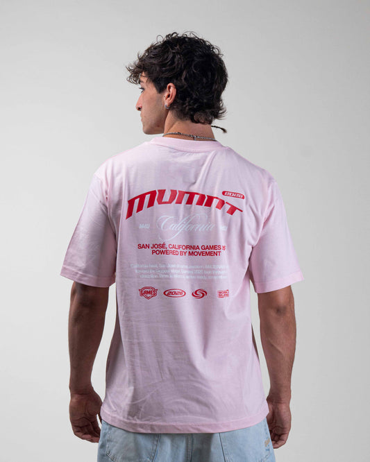 CAMISETA OVERSIZE MVMNT CALIFORNIA PINK