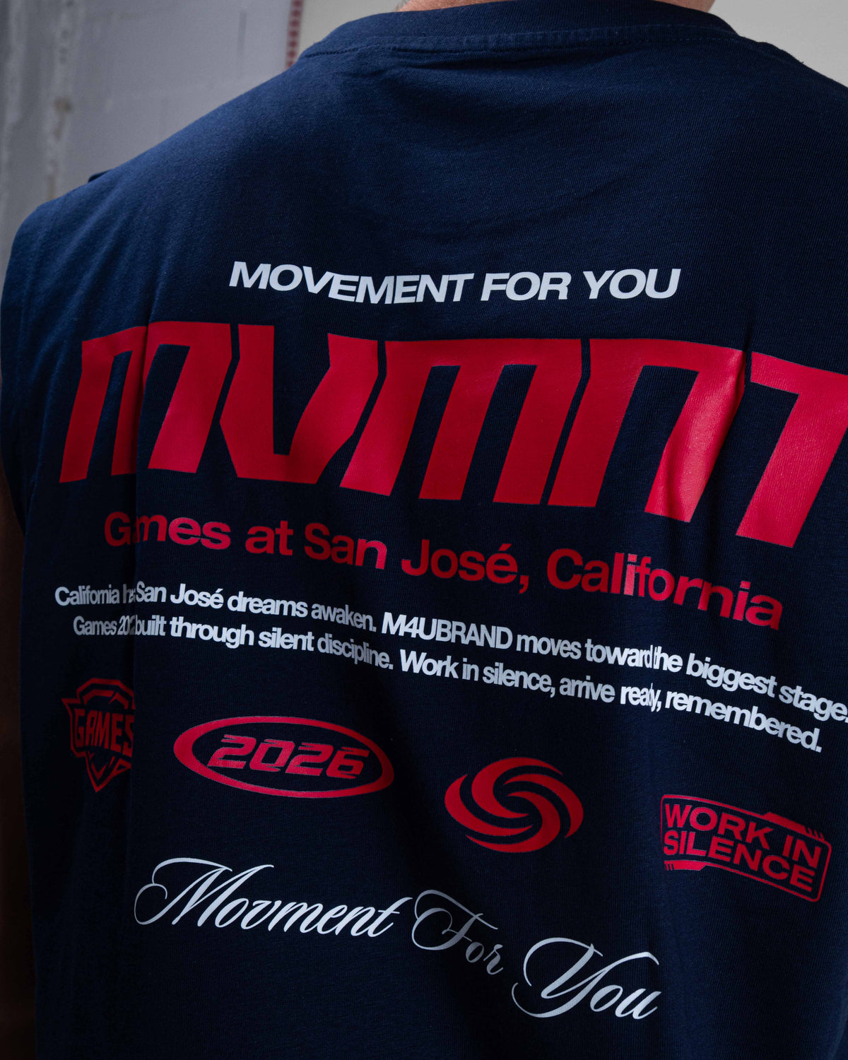 CAMISETA TANK TOP GAMES EDITION NAVY BLUE