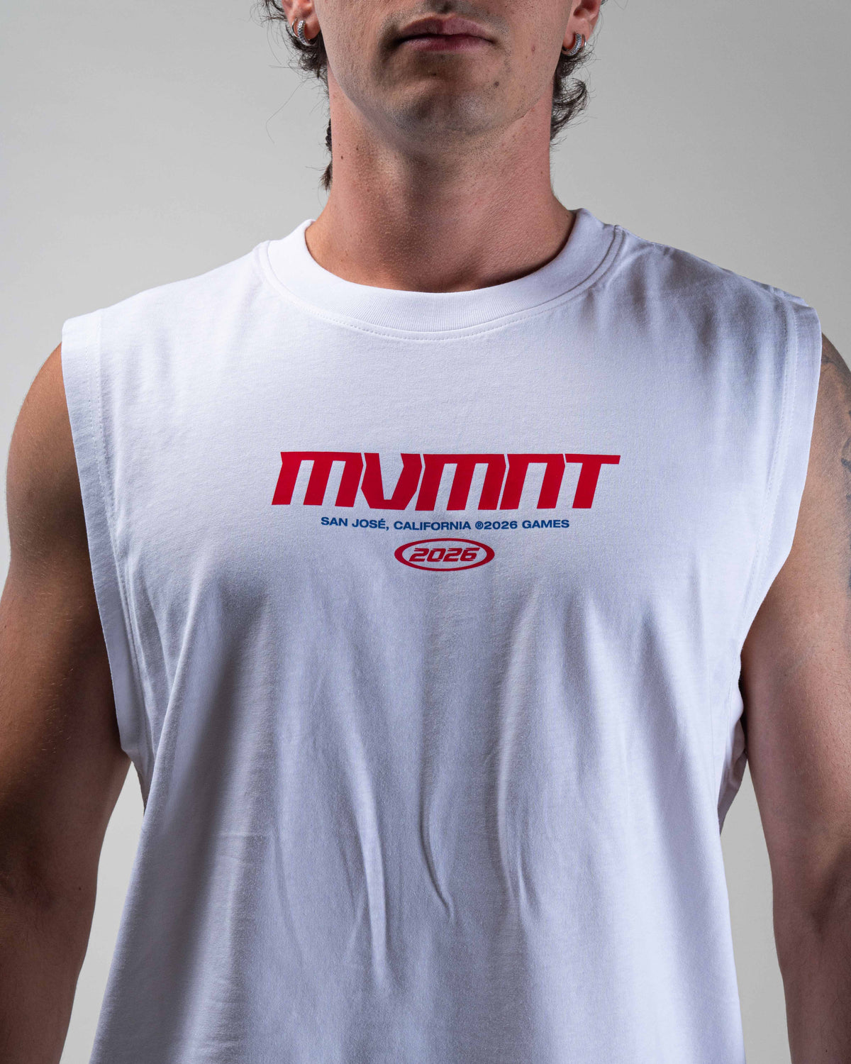 CAMISETA TANK TOP GAMES EDITION WHITE