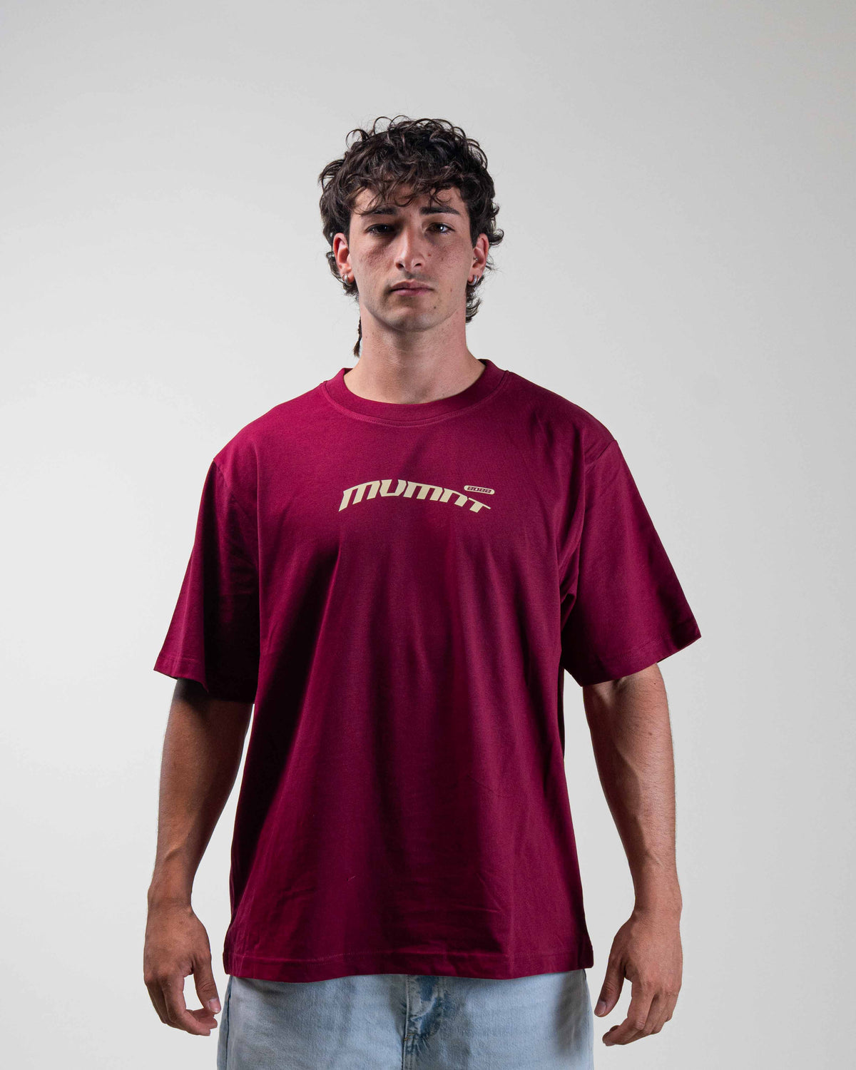 CAMISETA OVERSIZE MVMNT CALIFORNIA BURGUNDY