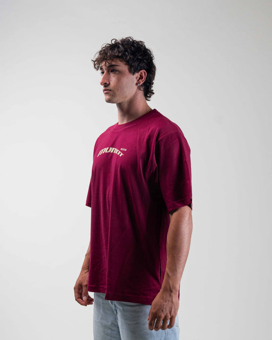 CAMISETA OVERSIZE MVMNT CALIFORNIA BURGUNDY