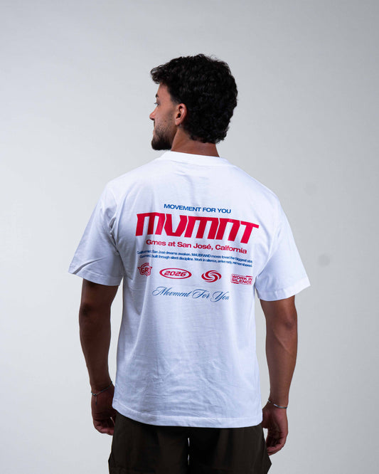 CAMISETA OVERSIZE GAMES EDITION WHITE
