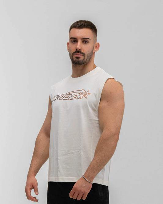 TANK TOP TRAINING STAR CREAM