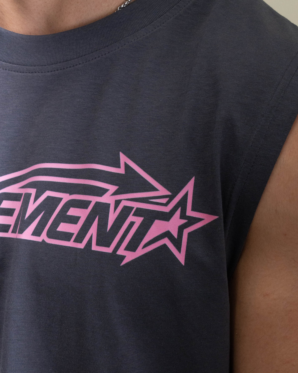 TANK TOP TRAINING STAR GREY