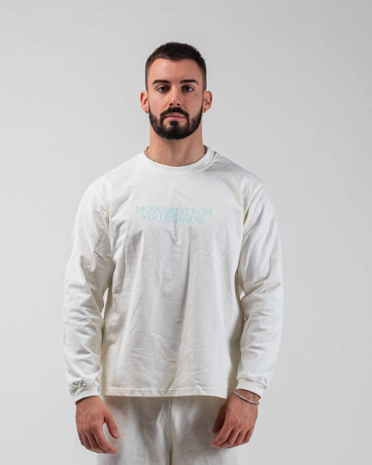 LONGSLEEVE OVERSIZE HOVER CREAM