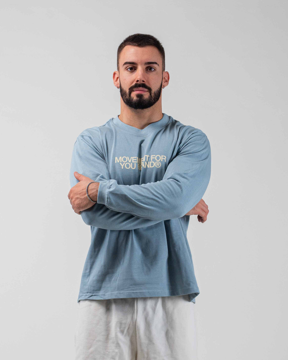 LONGSLEEVE OVERSIZE HOVER BLUE