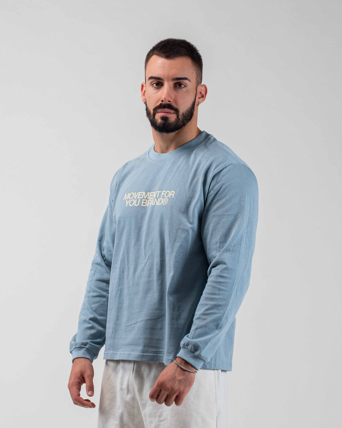 LONGSLEEVE OVERSIZE HOVER BLUE