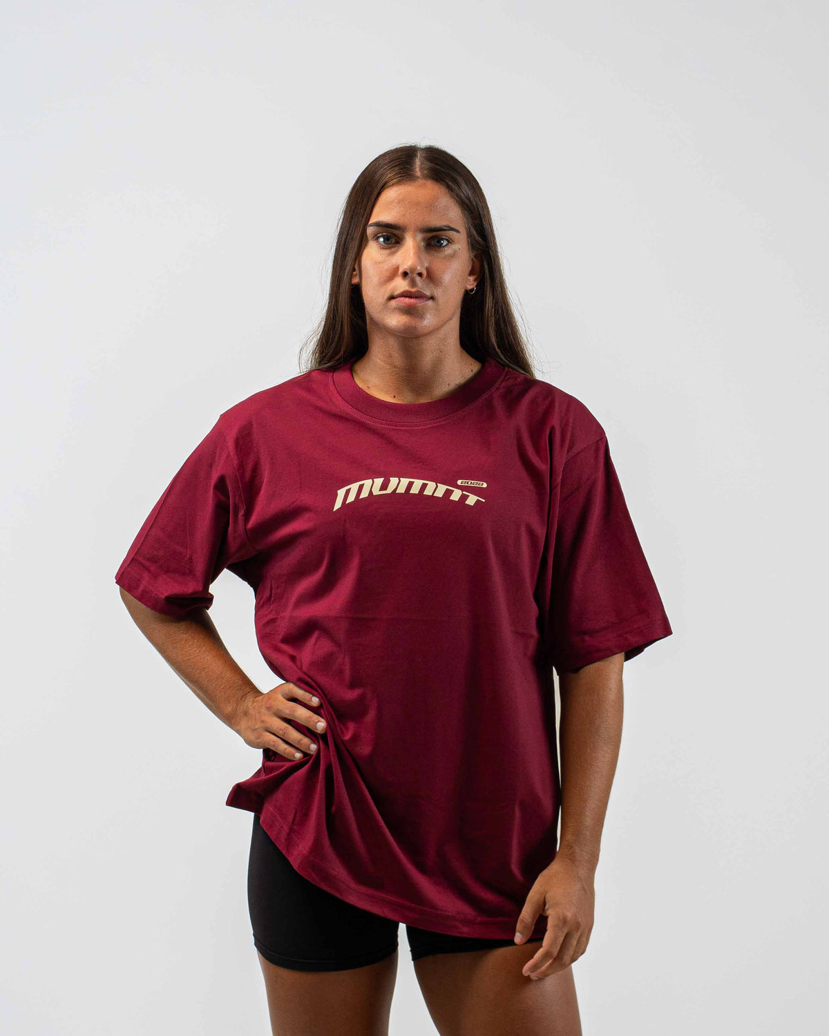 CAMISETA OVERSIZE MVMNT CALIFORNIA BURGUNDY