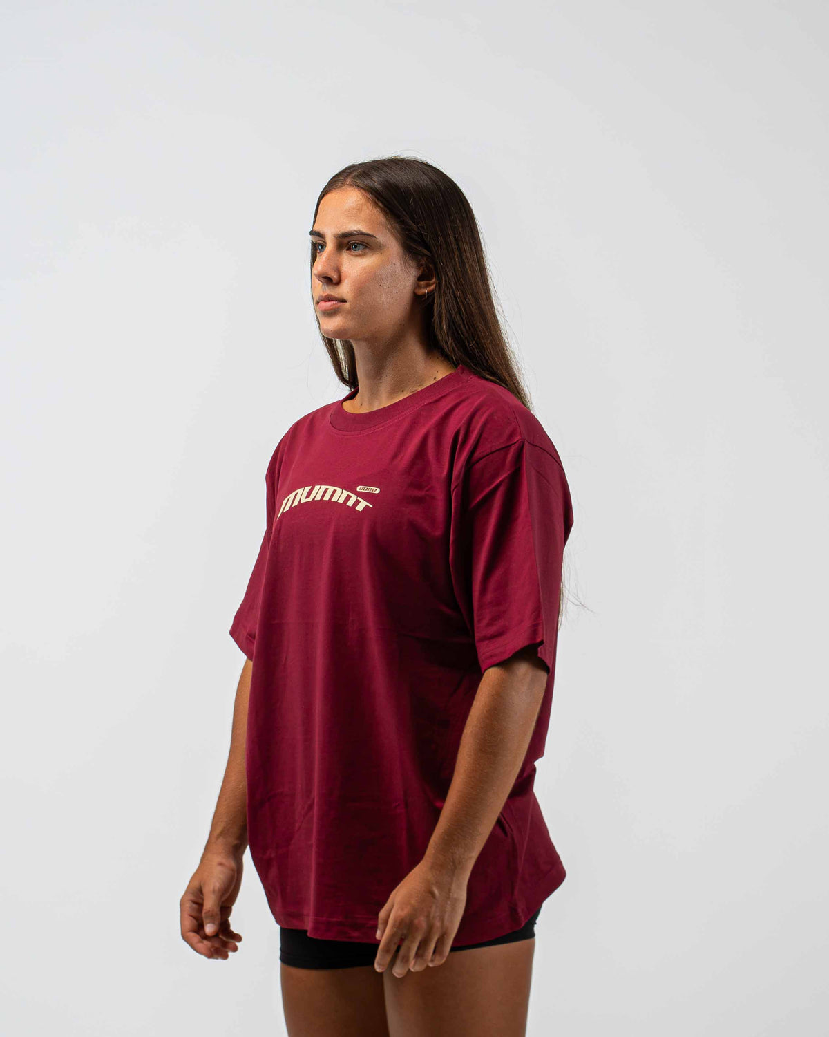 CAMISETA OVERSIZE MVMNT CALIFORNIA BURGUNDY