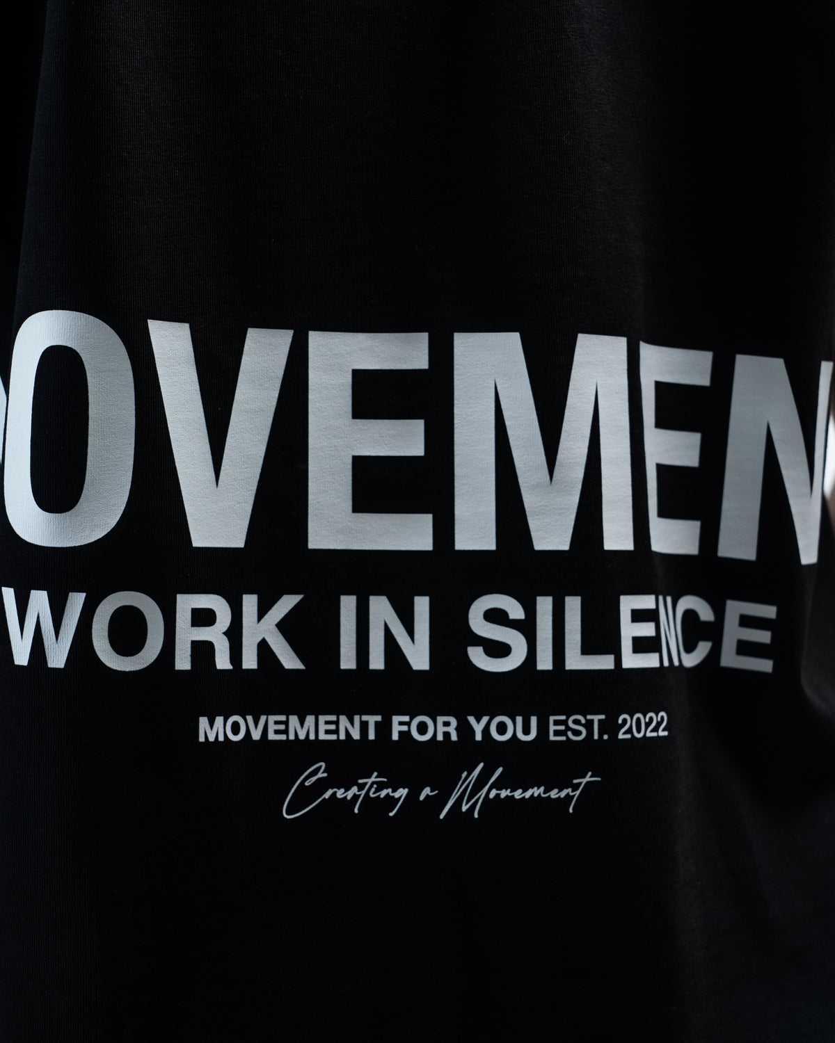 TANK TOP TRAINING WORK IN SILENCE BLACK