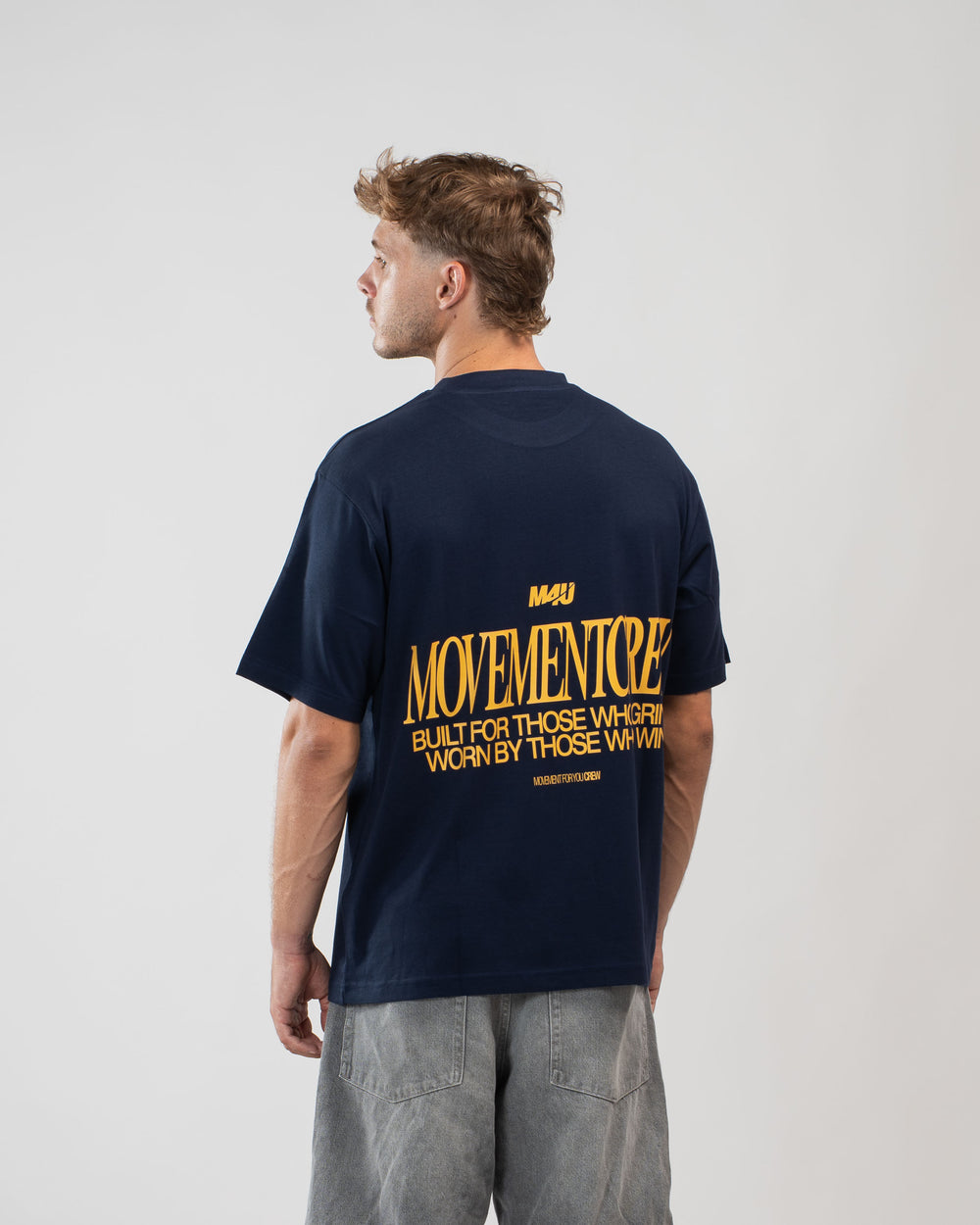 OVERSIZE TRAINING MOVEMENT CREW BLUE