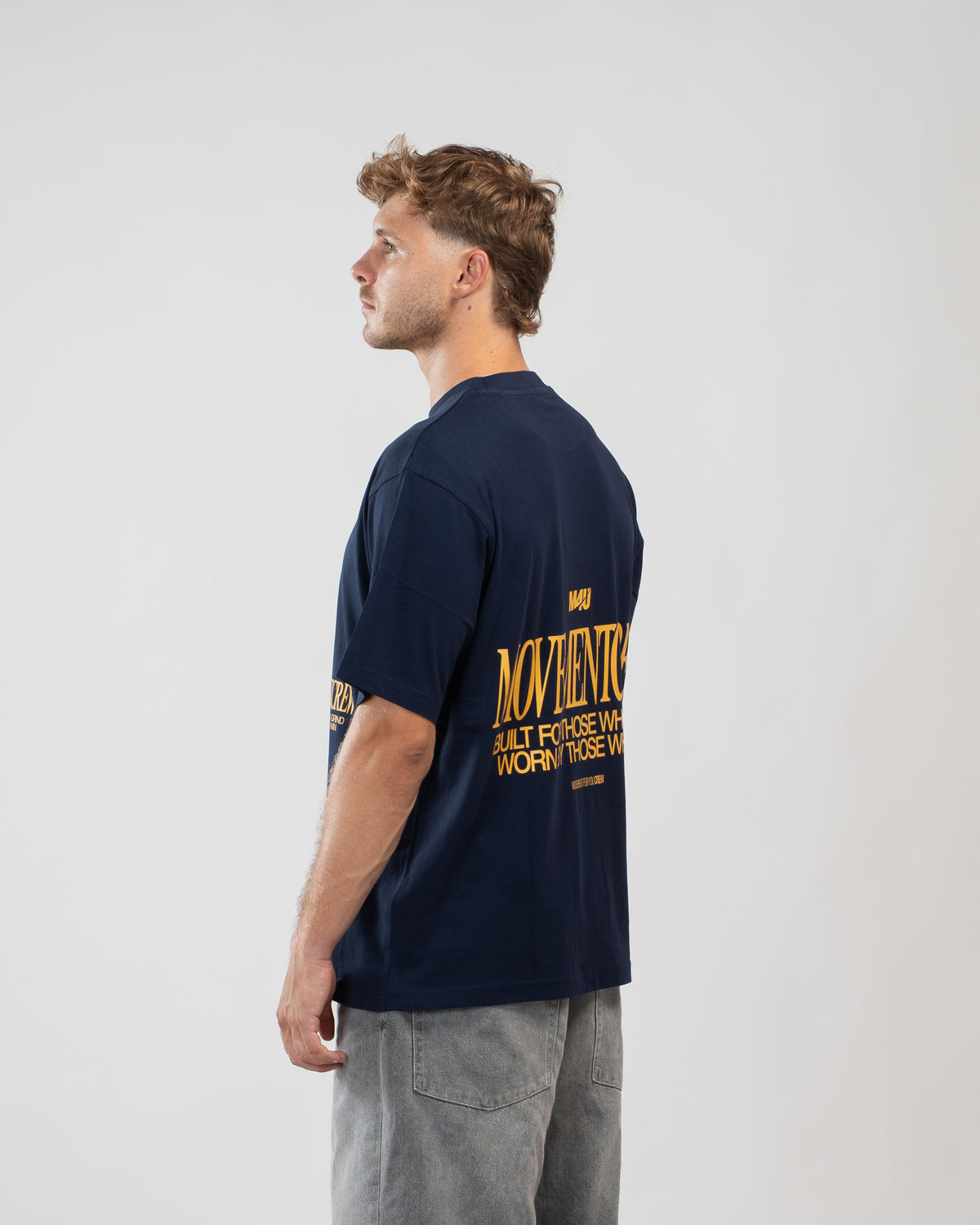 OVERSIZE TRAINING MOVEMENT CREW BLUE