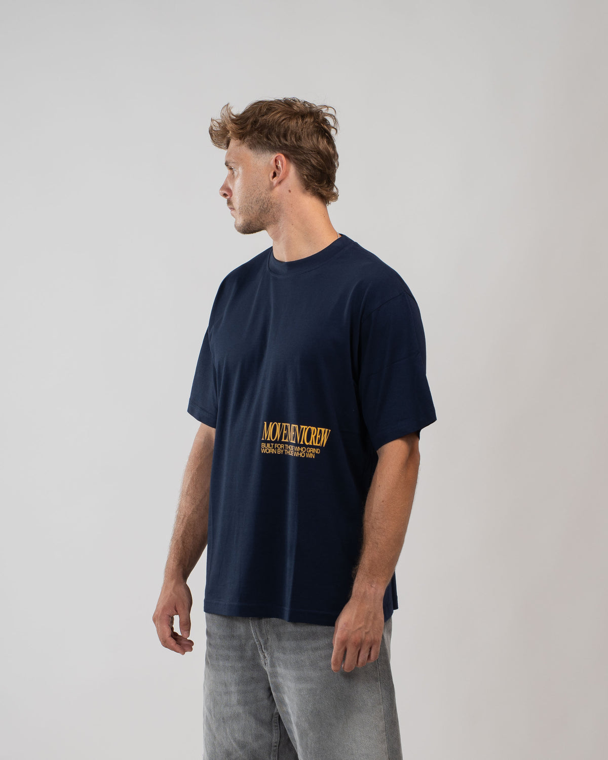 OVERSIZE TRAINING MOVEMENT CREW BLUE