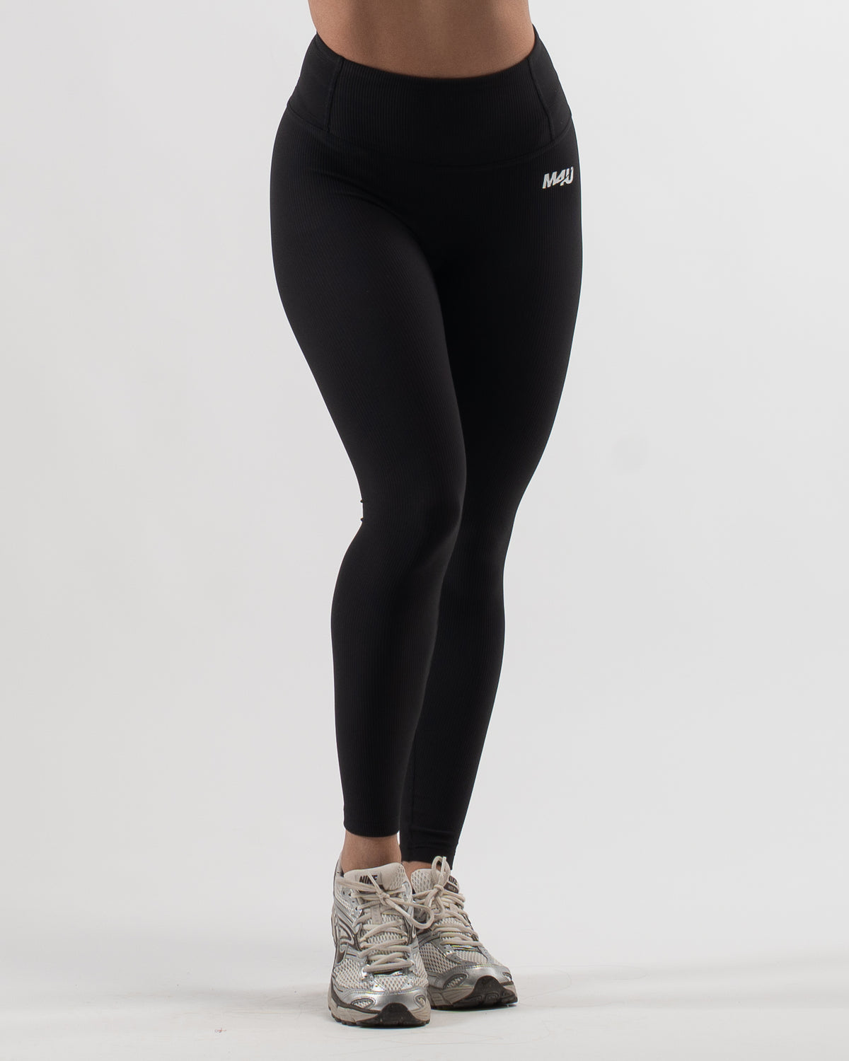 LEGGINGS RIBBET BLACK