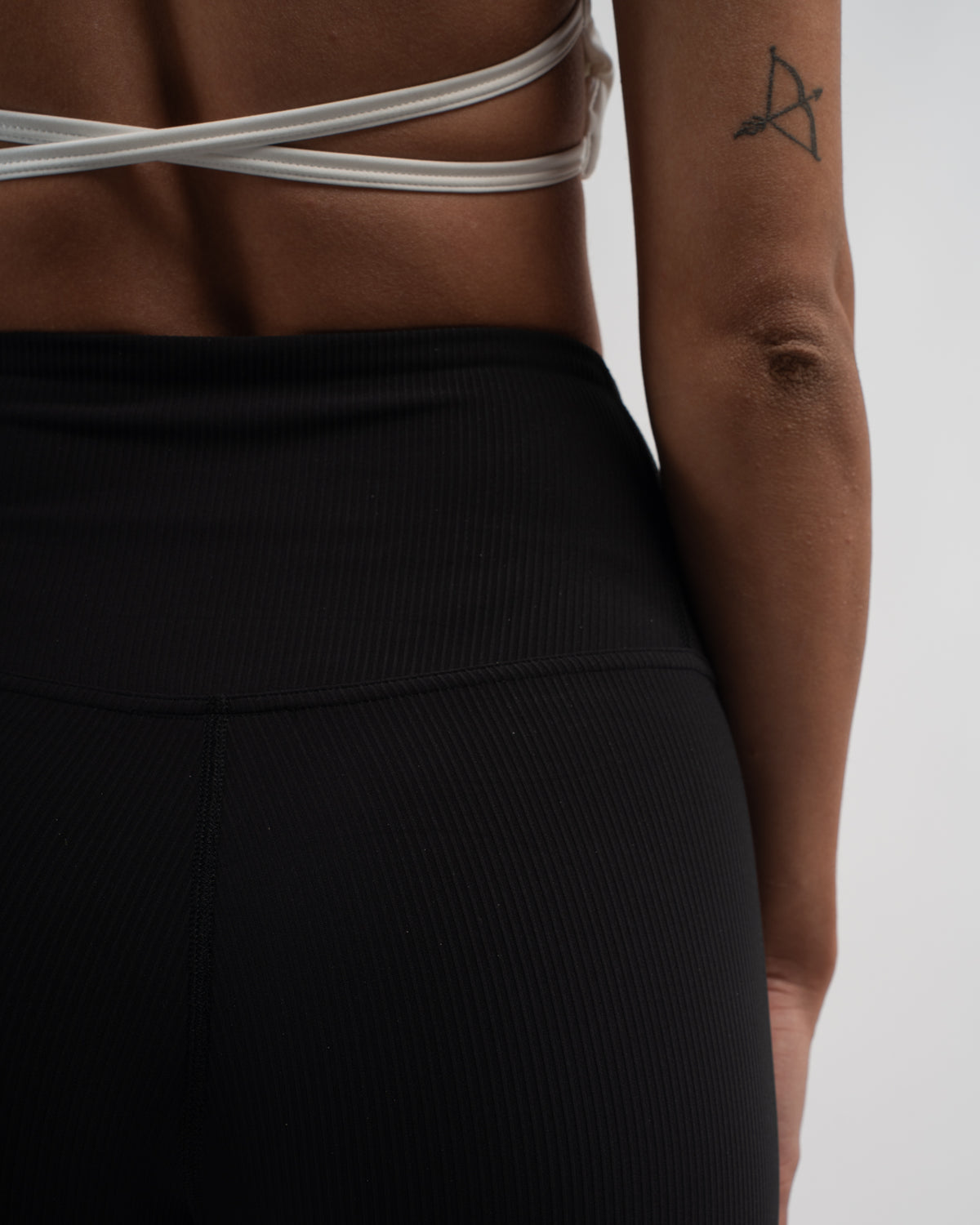 LEGGINGS RIBBET BLACK