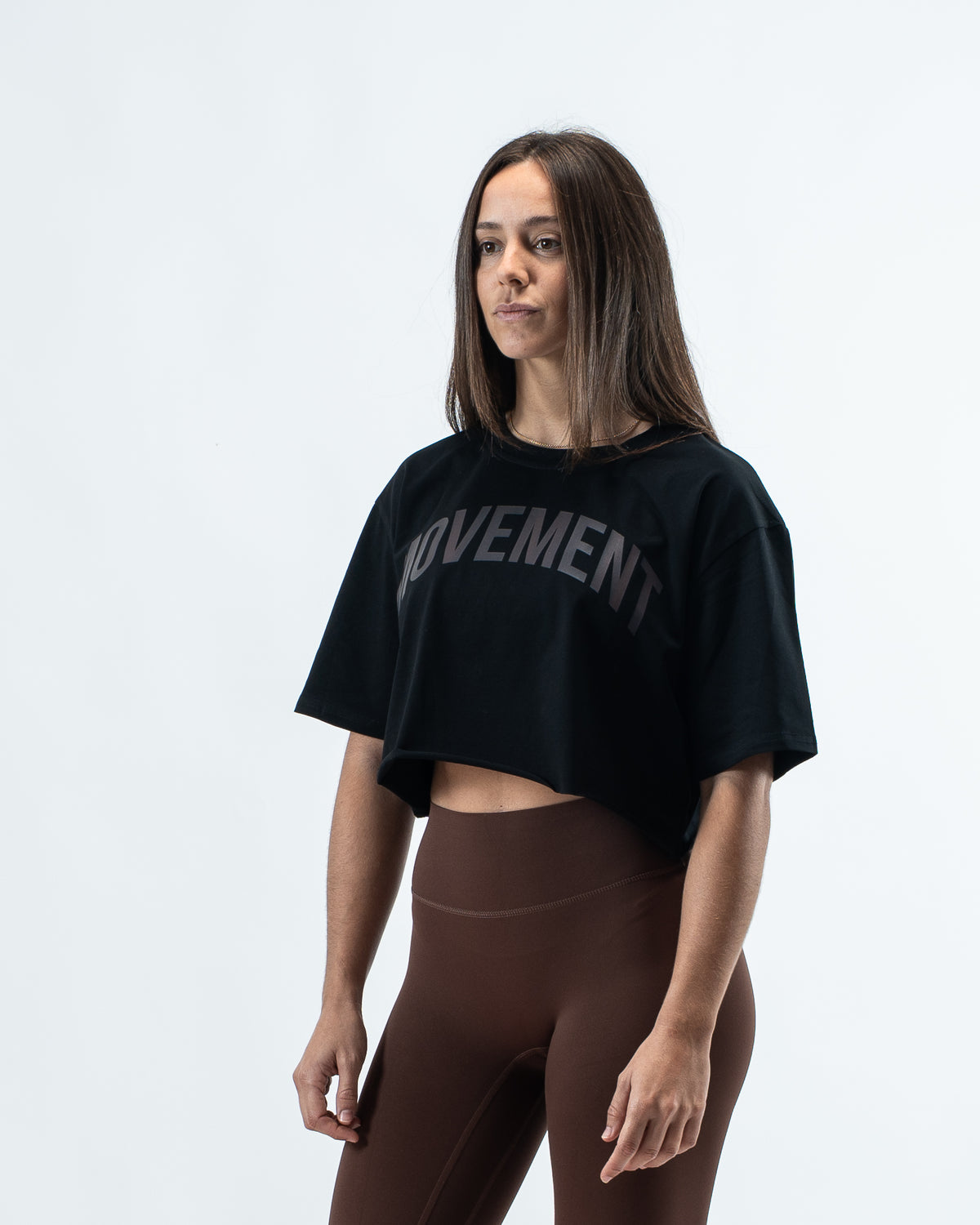 CROP TOP OVERSIZE CAPSULE BLACK