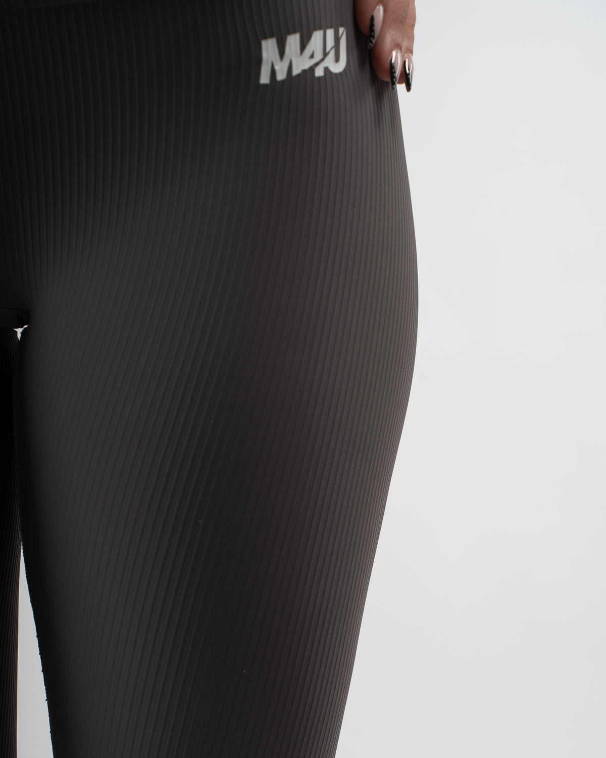 LEGGINGS RIBBET GREY