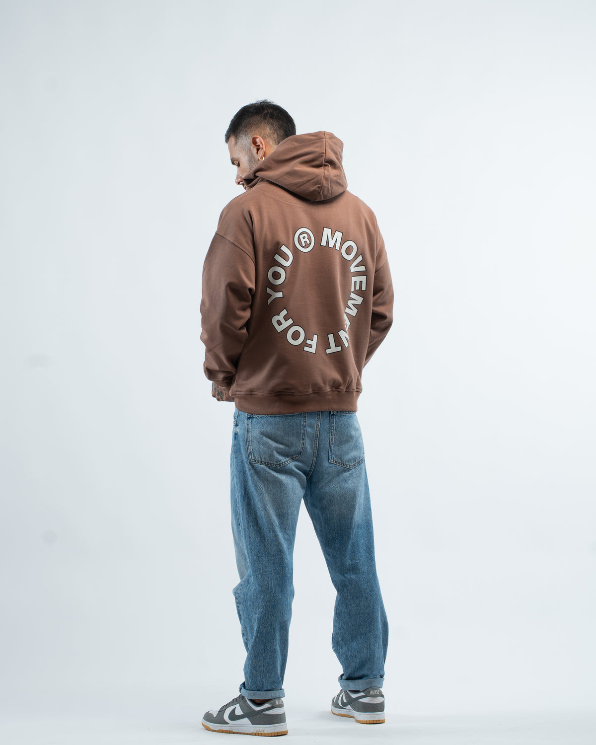 ZIPPER OVERSIZE 360 BROWN