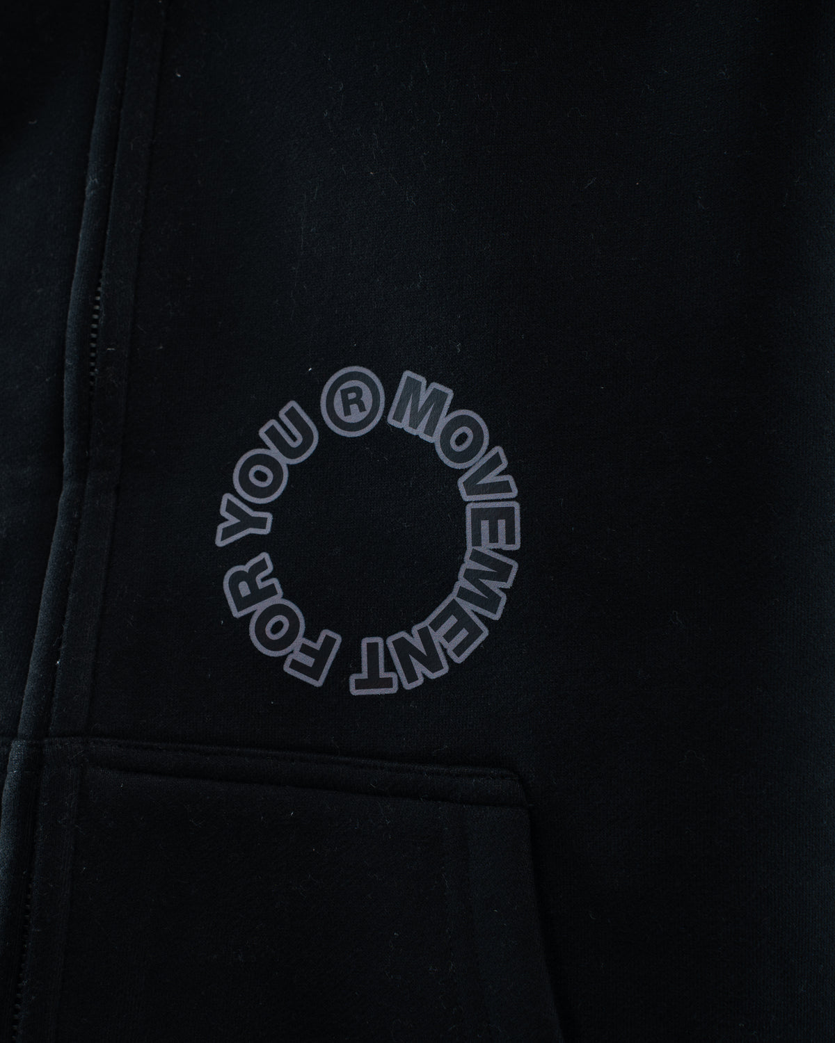 ZIPPER OVERSIZE 360 BLACK