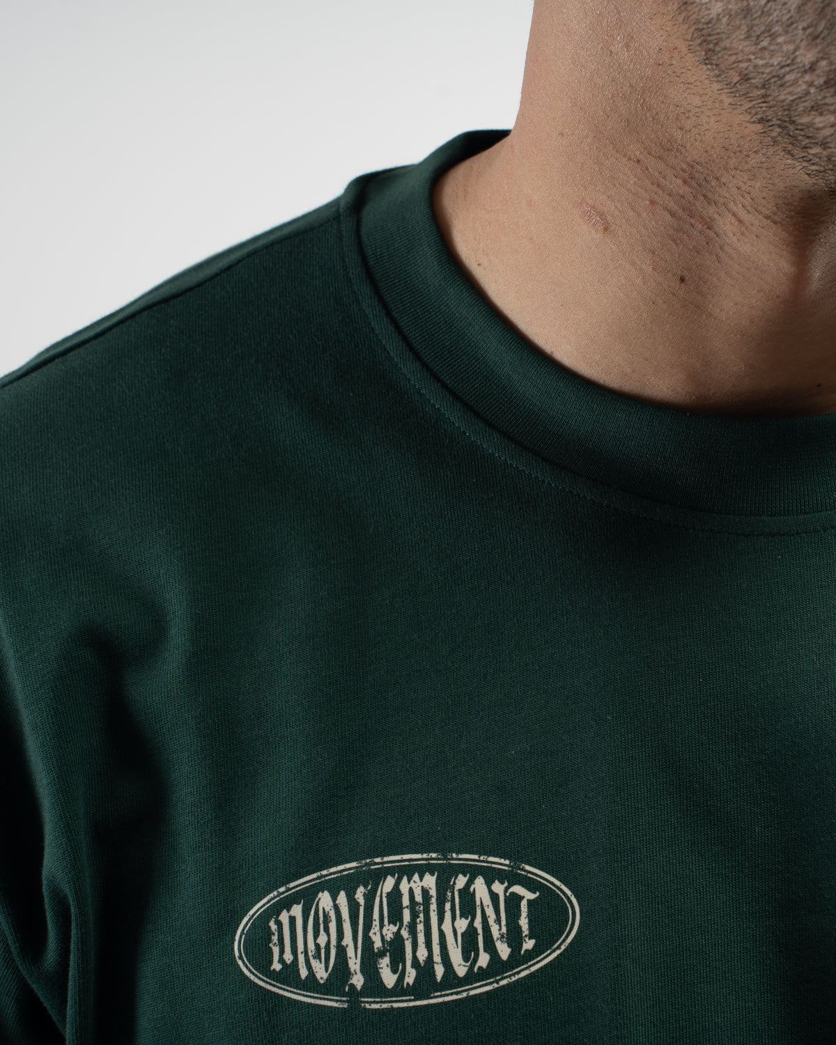 LONGSLEEVE OVERSIZE LOWLIGHTS GREEN