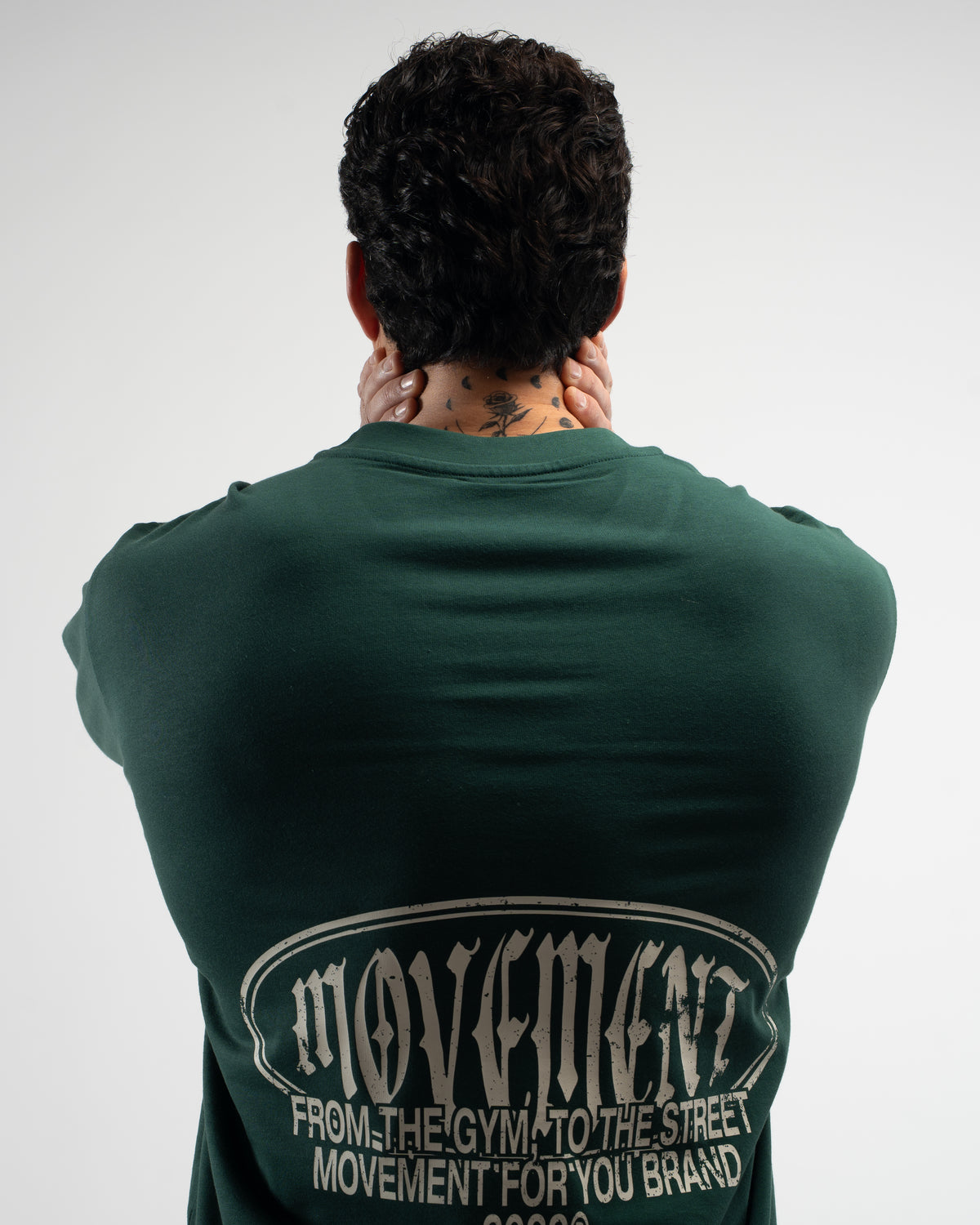 LONGSLEEVE OVERSIZE LOWLIGHTS GREEN