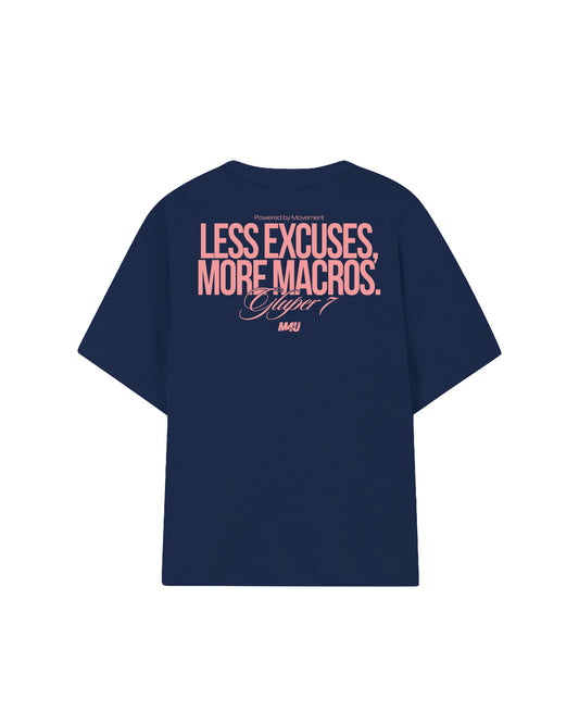 OVERSIZE NAVY BLUE GLUPPER x M4U