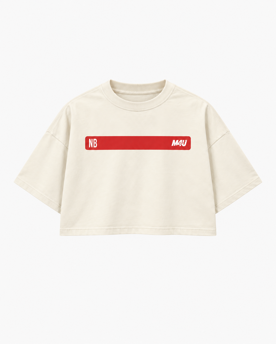 CROP TOP OVERSIZE NAVARRO BOMBER x M4U