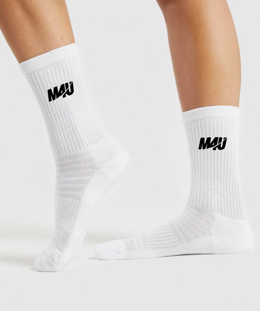 TRAINING SOCKS WHITE