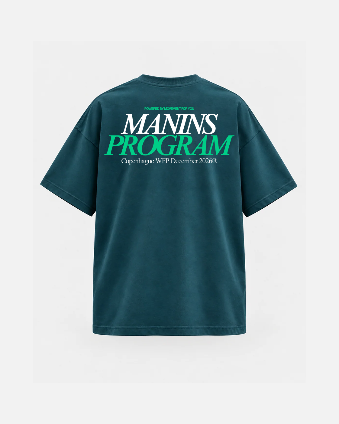 CAMISETA OVERSIZE MANINS x M4U WFP FINALS