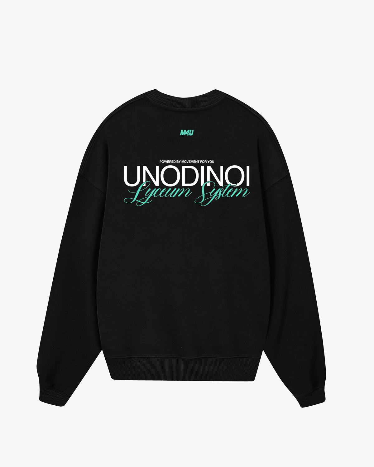 OVERSIZE CREWNECK BLACK LST
