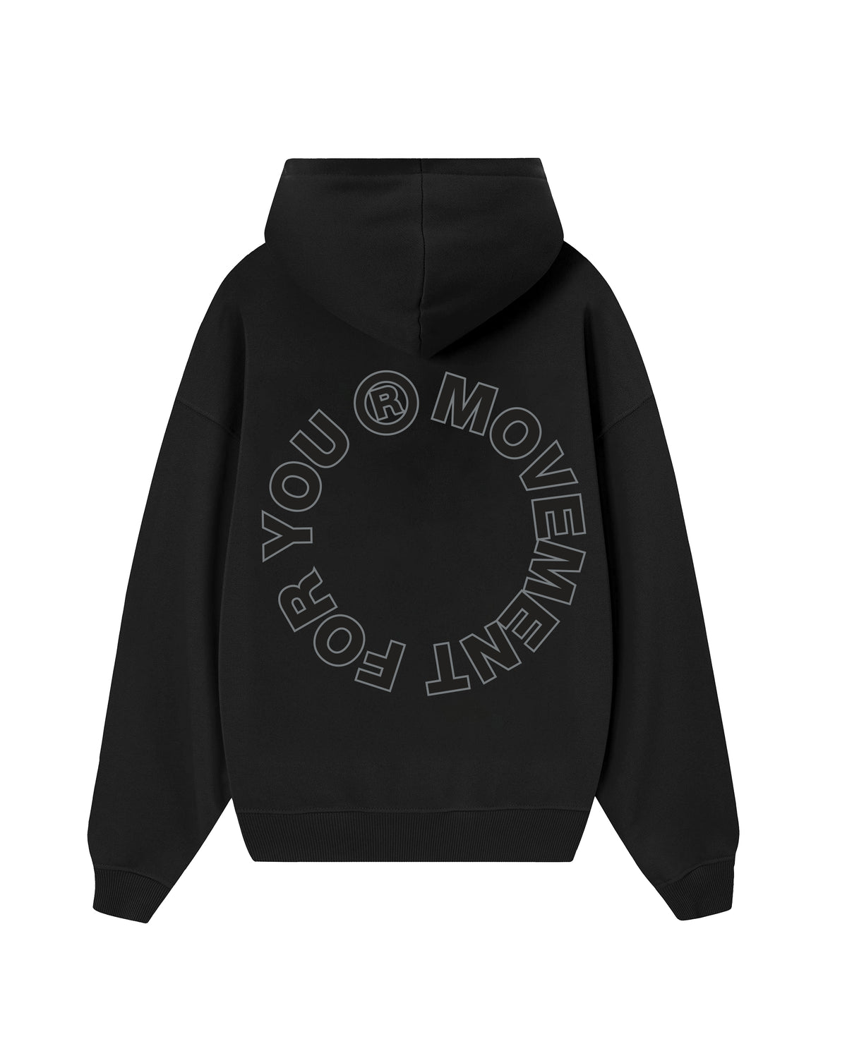 ZIPPER OVERSIZE 360 BLACK