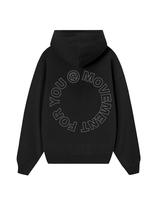 ZIPPER OVERSIZE 360 BLACK