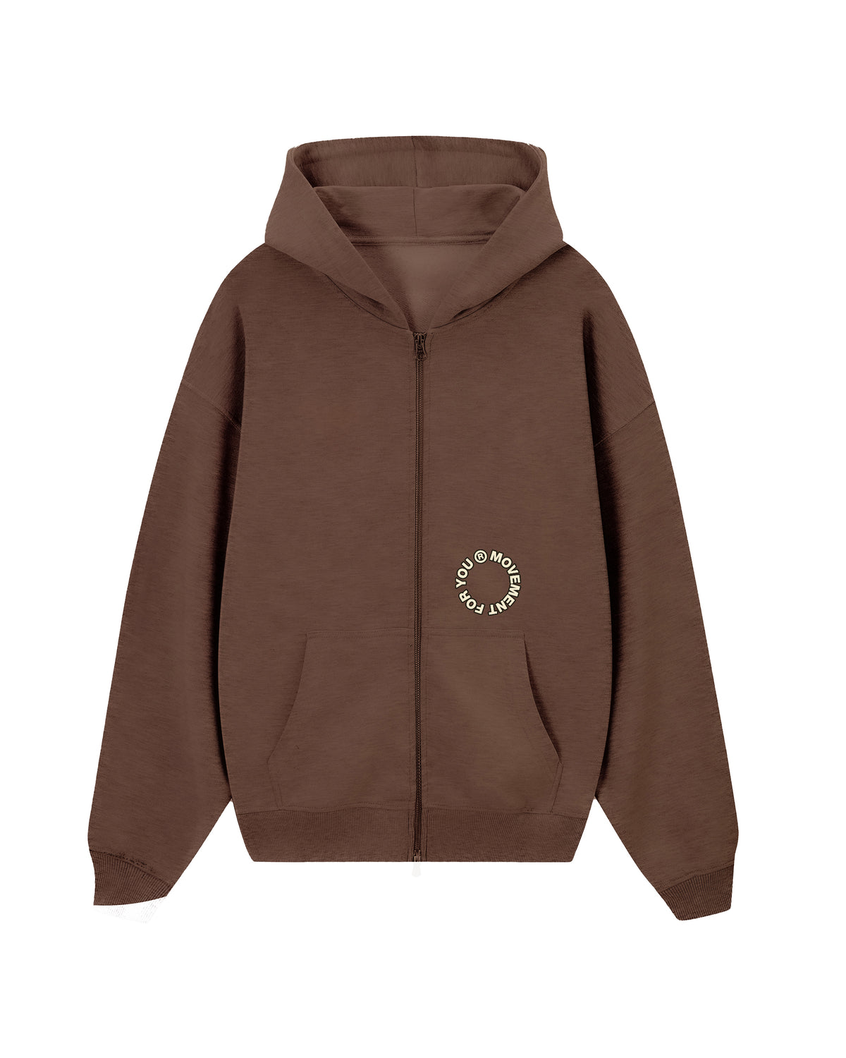 ZIPPER OVERSIZE 360 BROWN