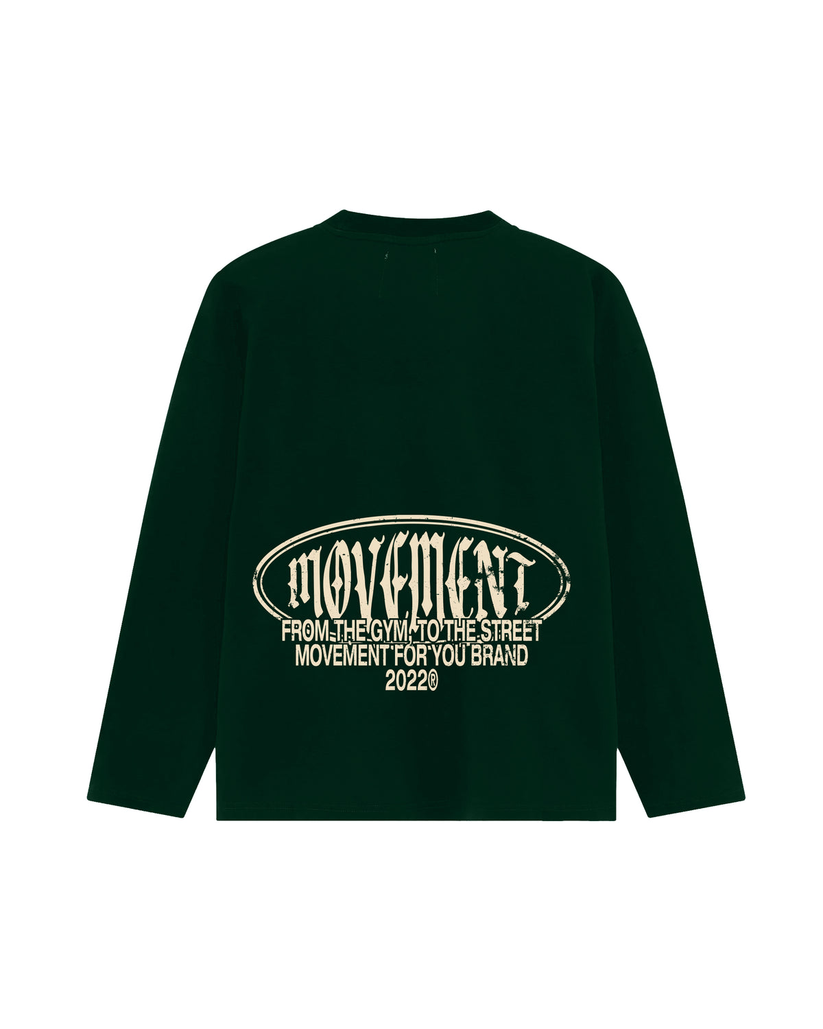 LONGSLEEVE OVERSIZE LOWLIGHTS GREEN