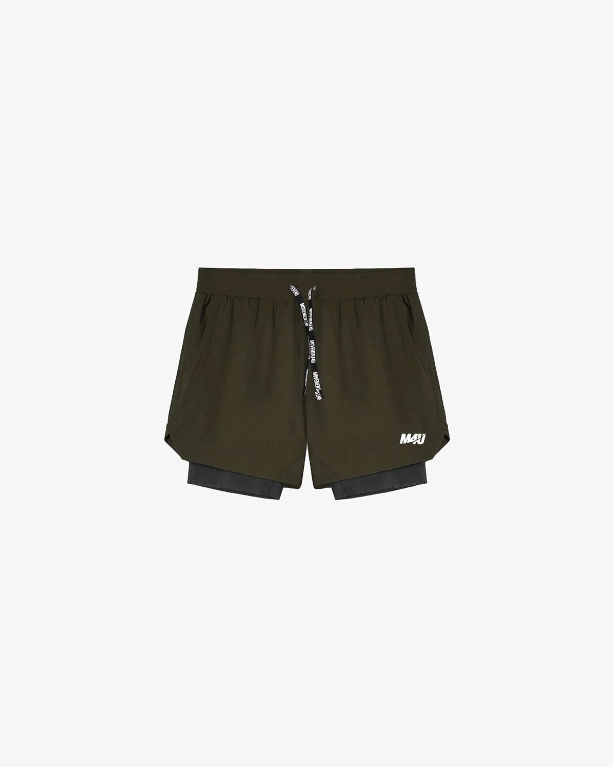 SHORTS 2 EN 1 GREEN OLIVE