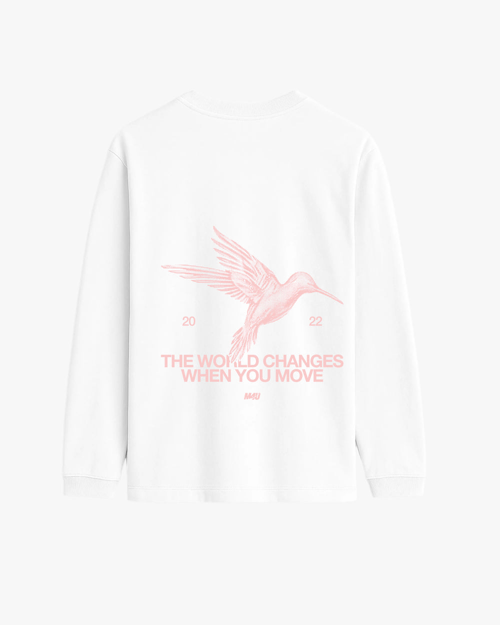 LONGSLEEVE OVERSIZE HOVER WHITE