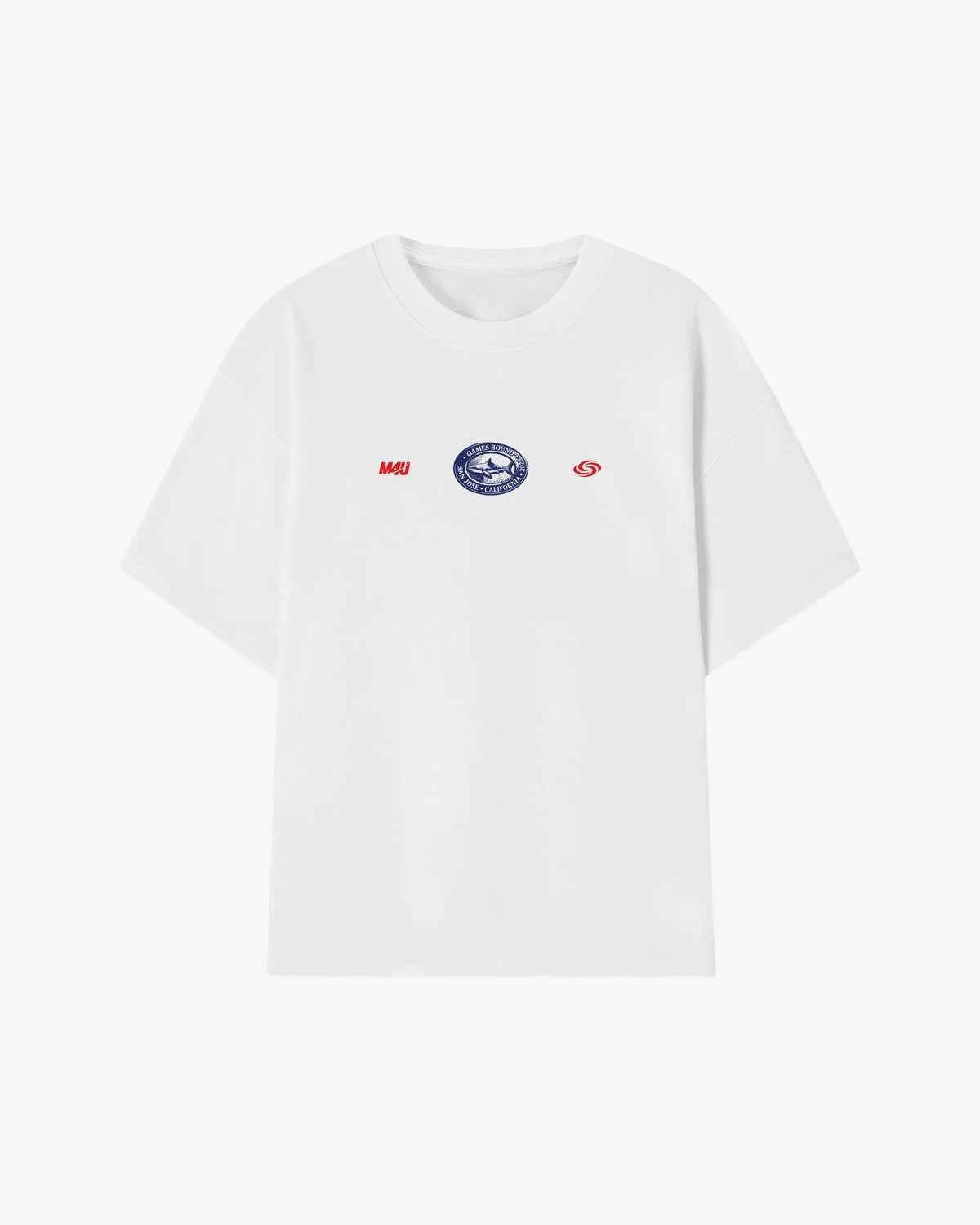 CAMISETA OVERSIZE LUIS CUELLAR GAMES BOUND WHITE