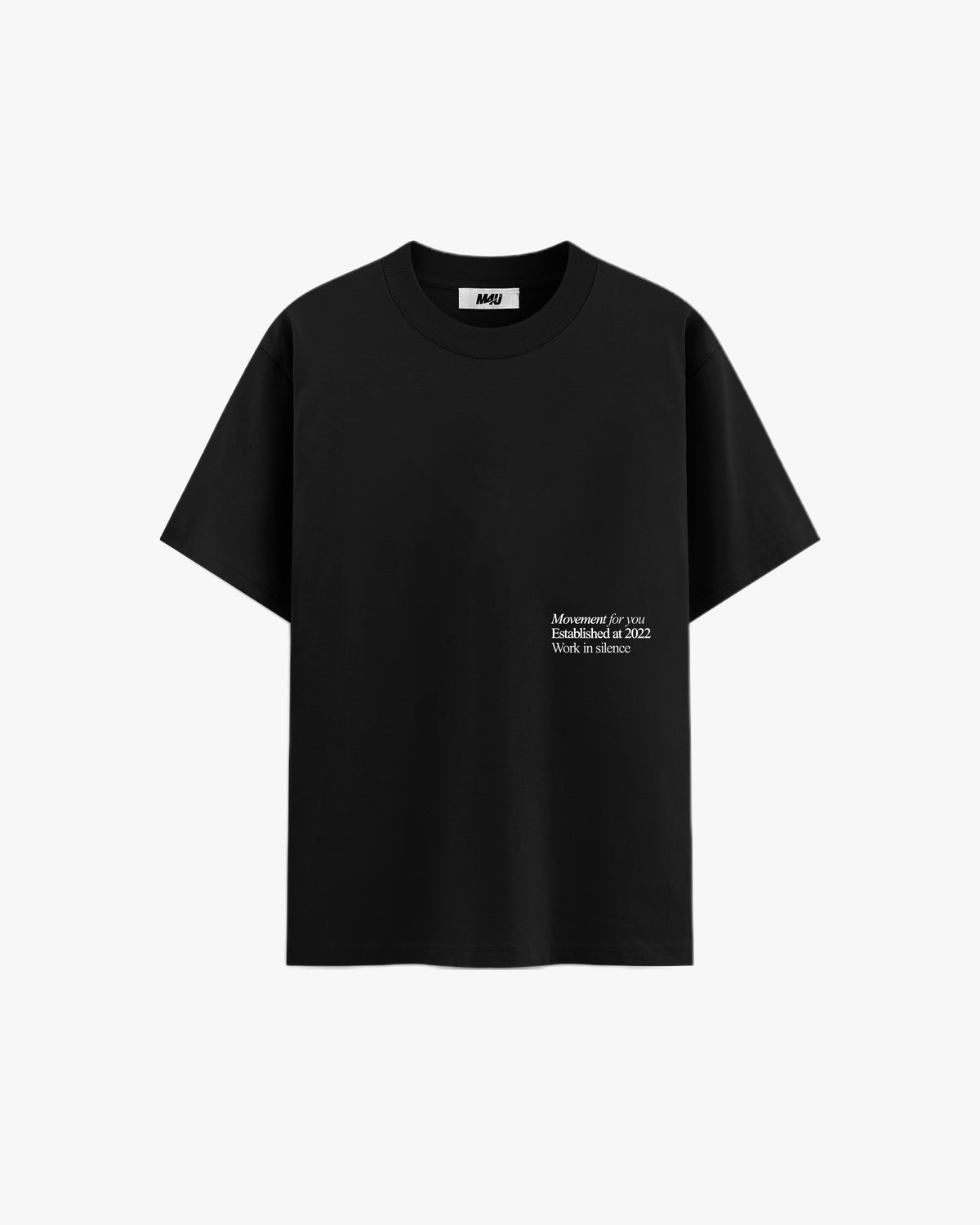 OVERSIZE TRAINING WORK IN SILENCE LET RESULTS BLACK