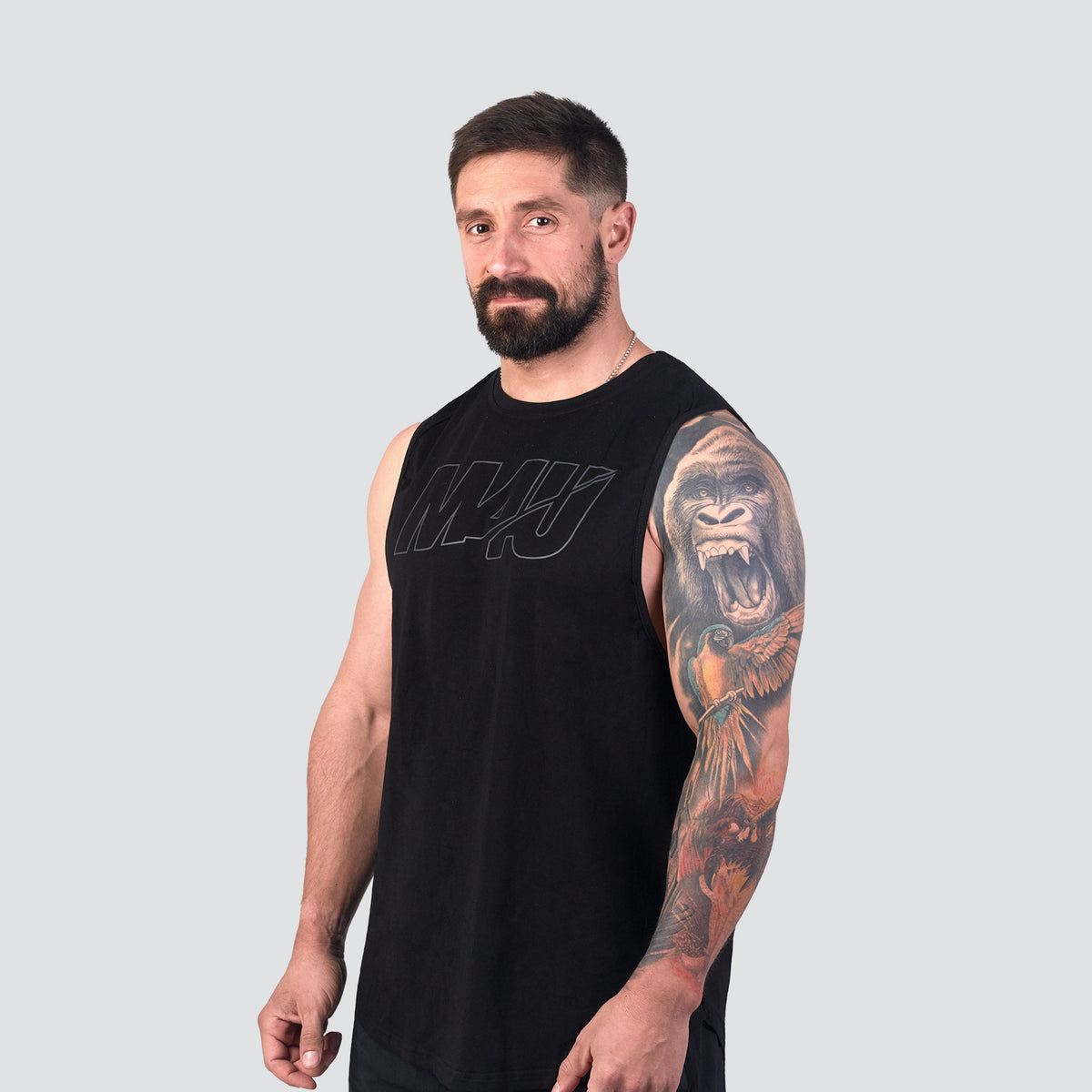 TANK TOP TRAINING BLACK M4U